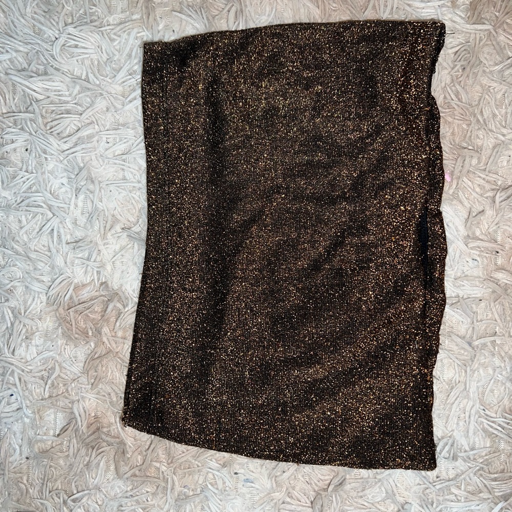 Sparkling Gold Skirt